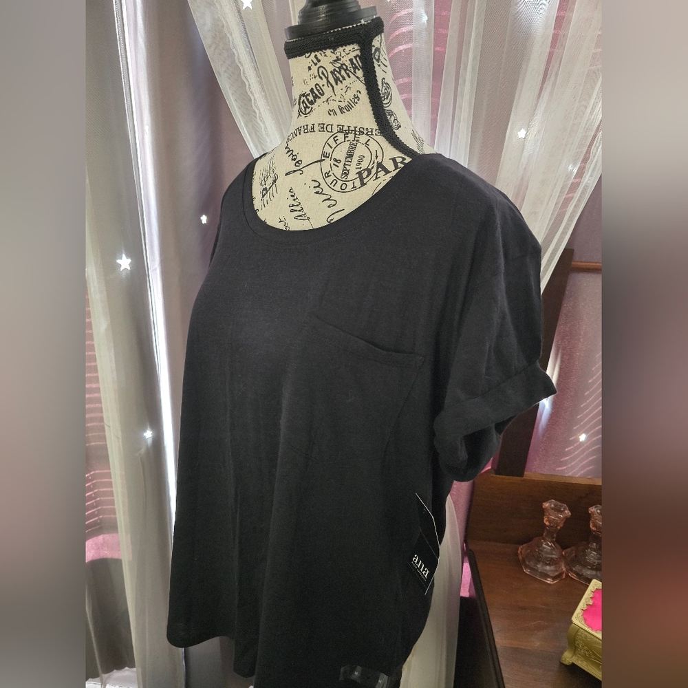 a.n.a women's short sleeved tee NWT size XL - Picture 4 of 9